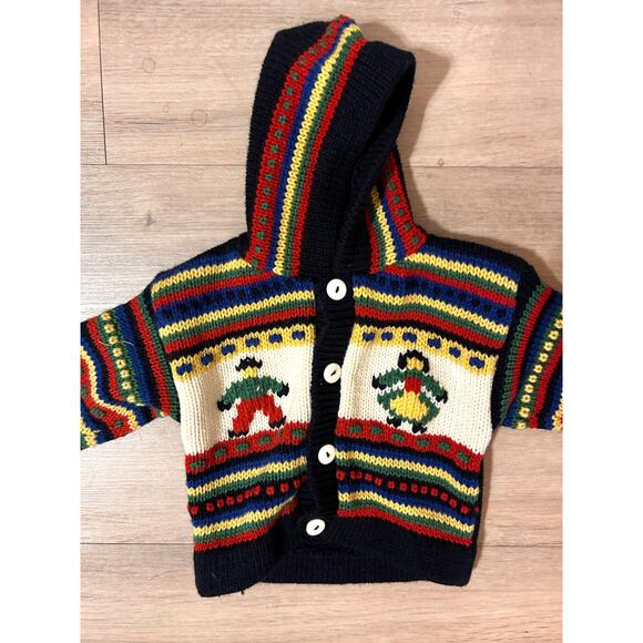 Handknit Sweater Size 18 months Thick & Soft & Stretchy Excellent Condition - Picture 7 of 7